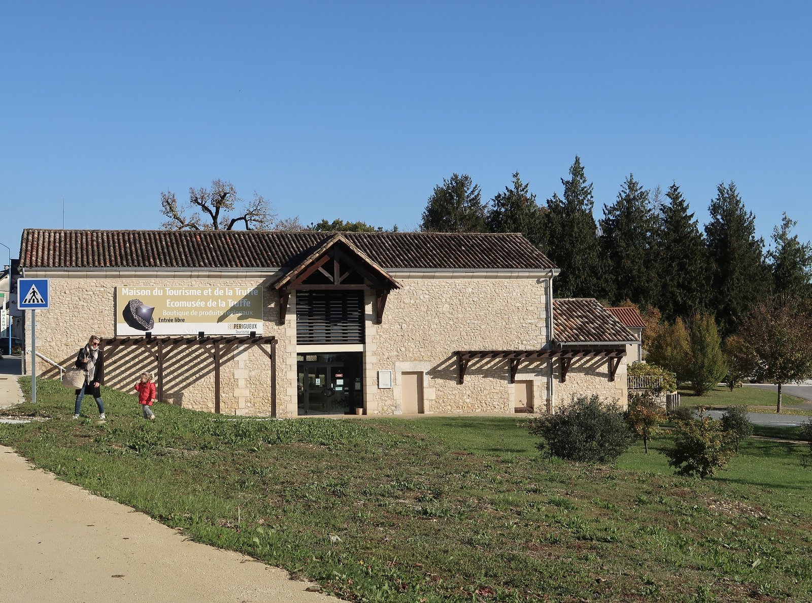 Truffle ecomuseum in a stone building at Sorges in the Périgord