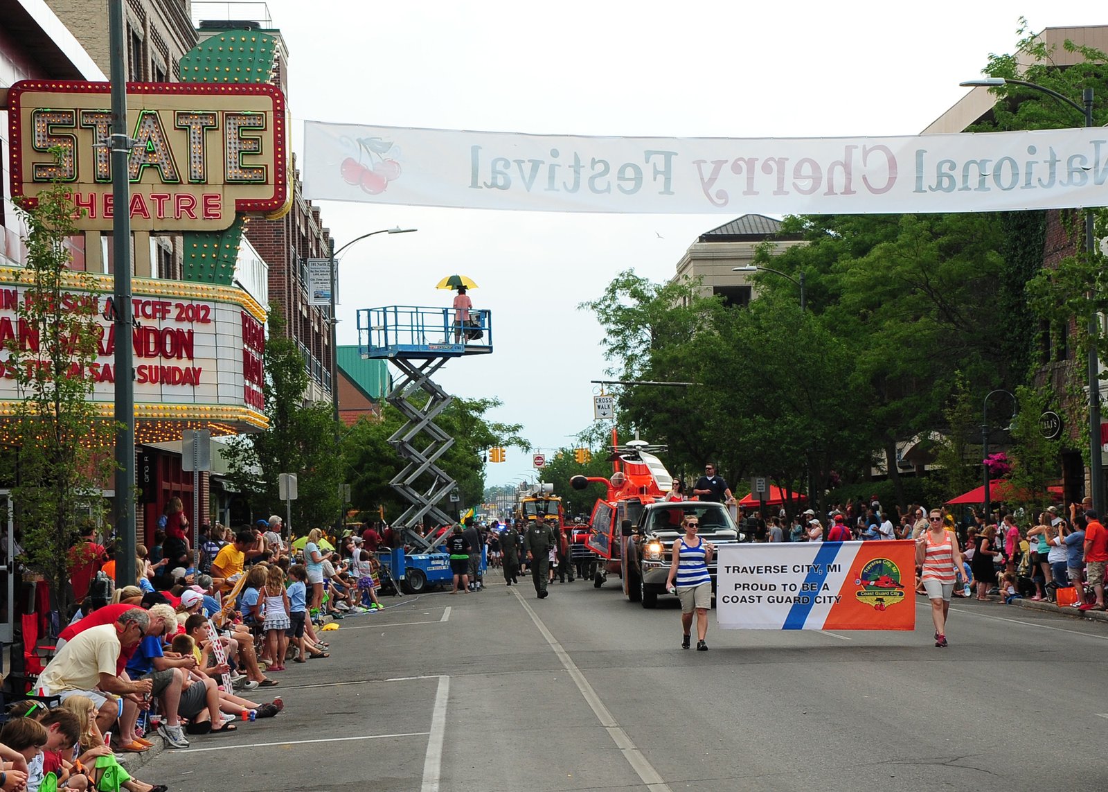 Parade at the National Cherry Festival in Traverse City