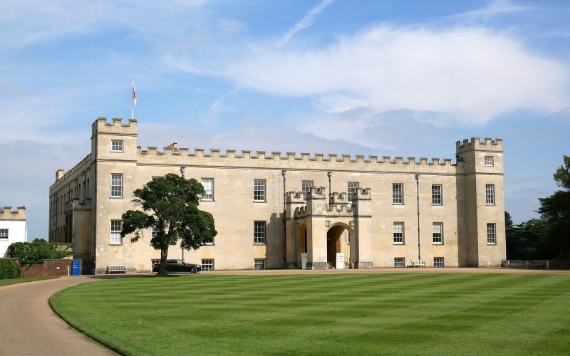 Syon House and its lawn, Syon Park, London
