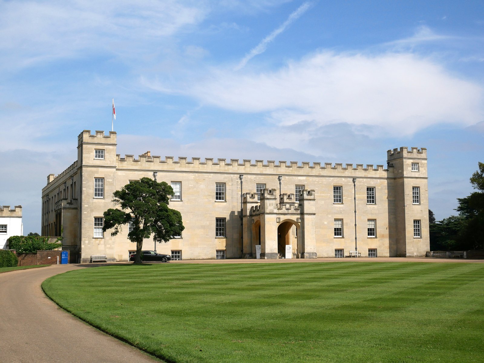 Syon House and its lawn, Syon Park, London